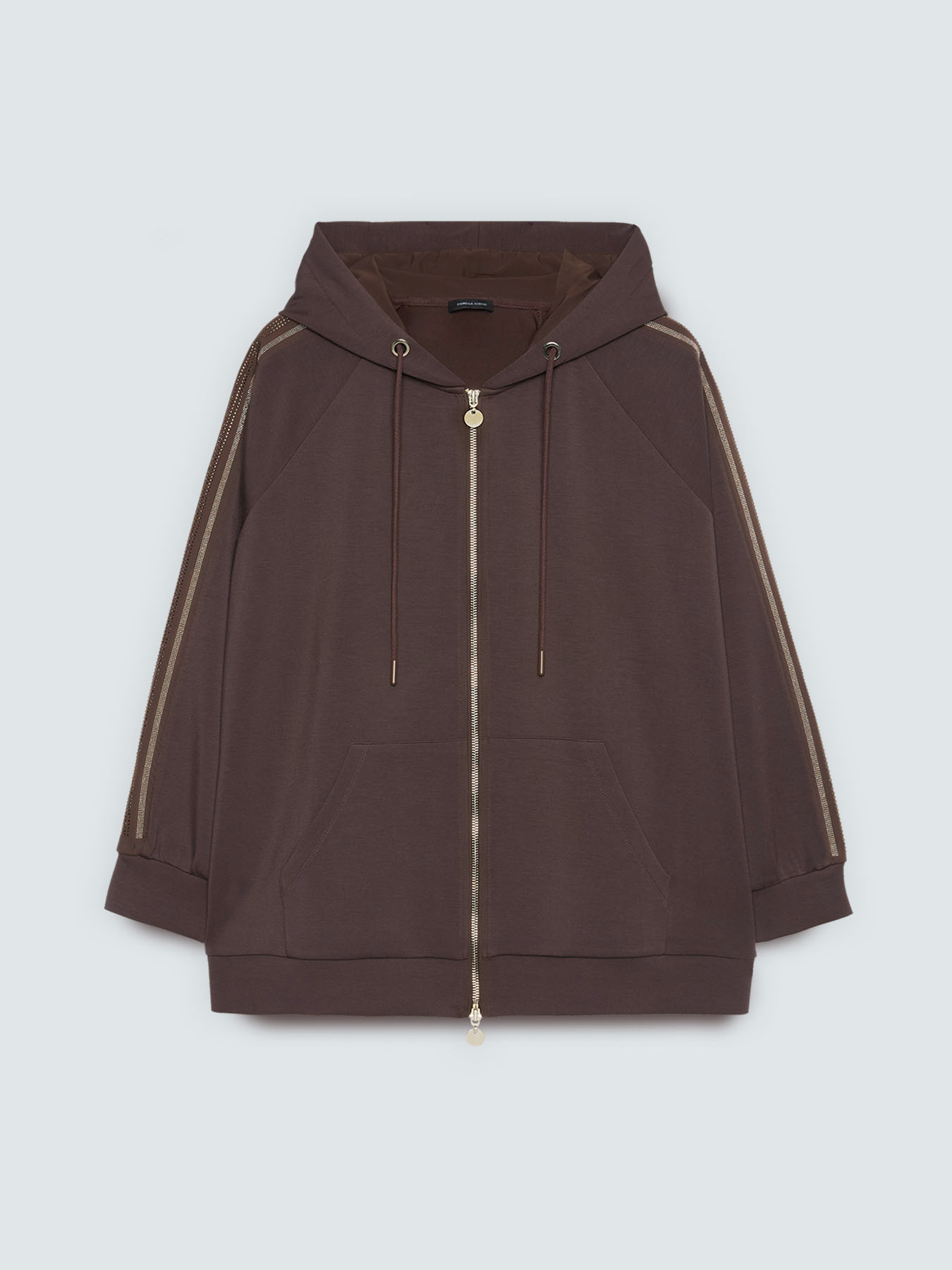 Kapuzenpullover mit Hotfix-Streifen image number 5