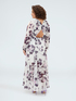 Long dress with floral print image number 1