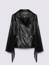 Biker jacket with maxi fringes image number 5