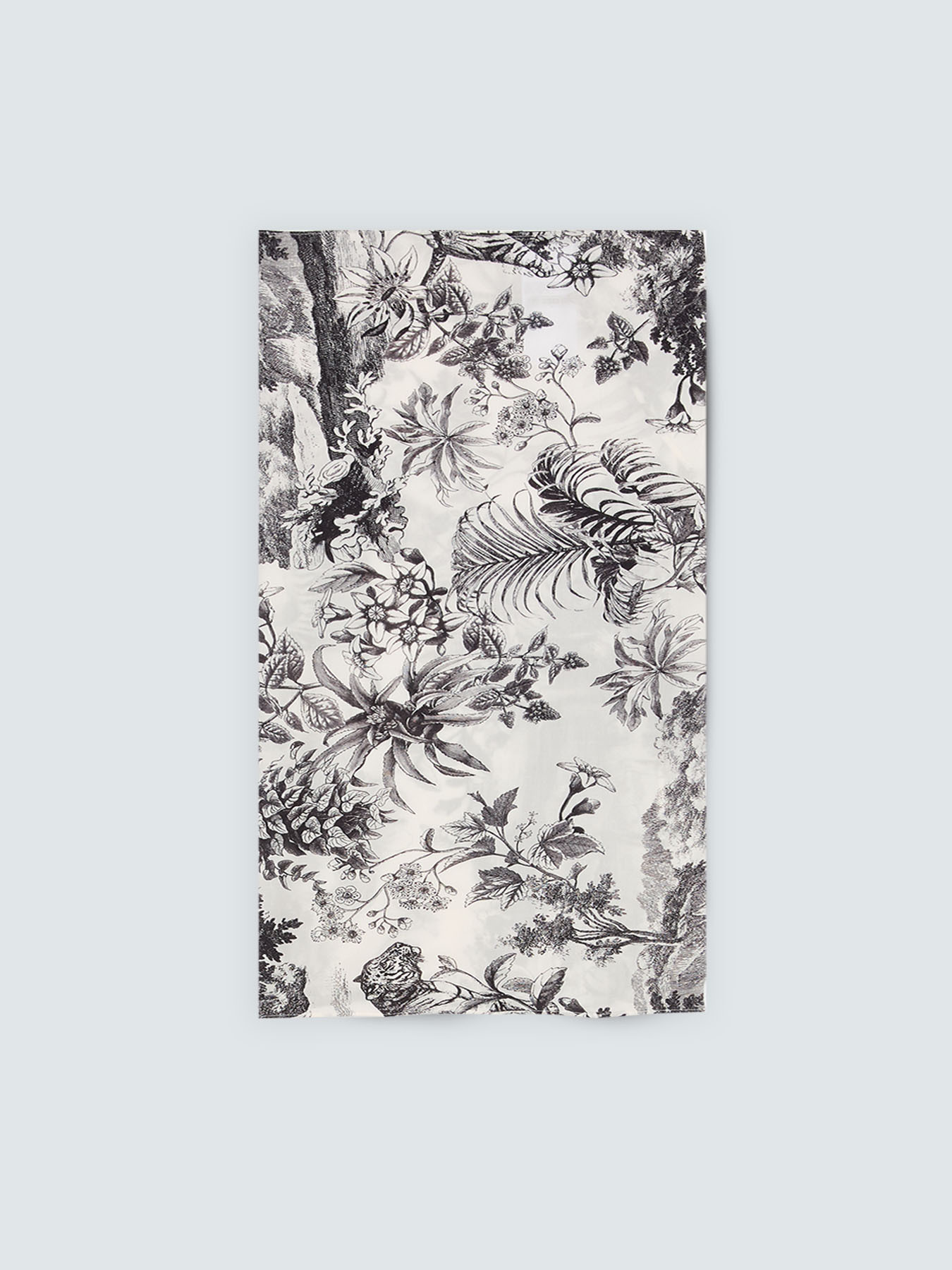 Viskose-Halstuch mit Tropical-Print image number 1