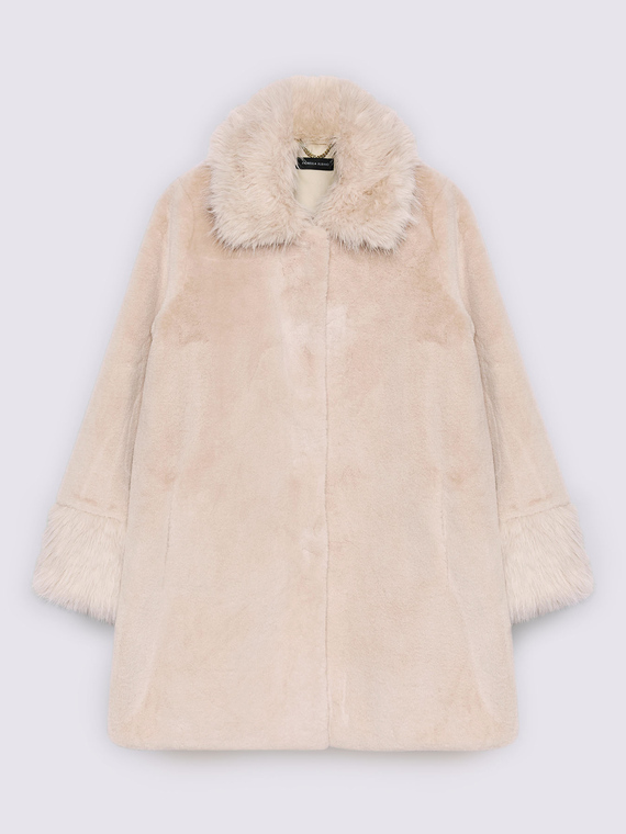 Plush coat