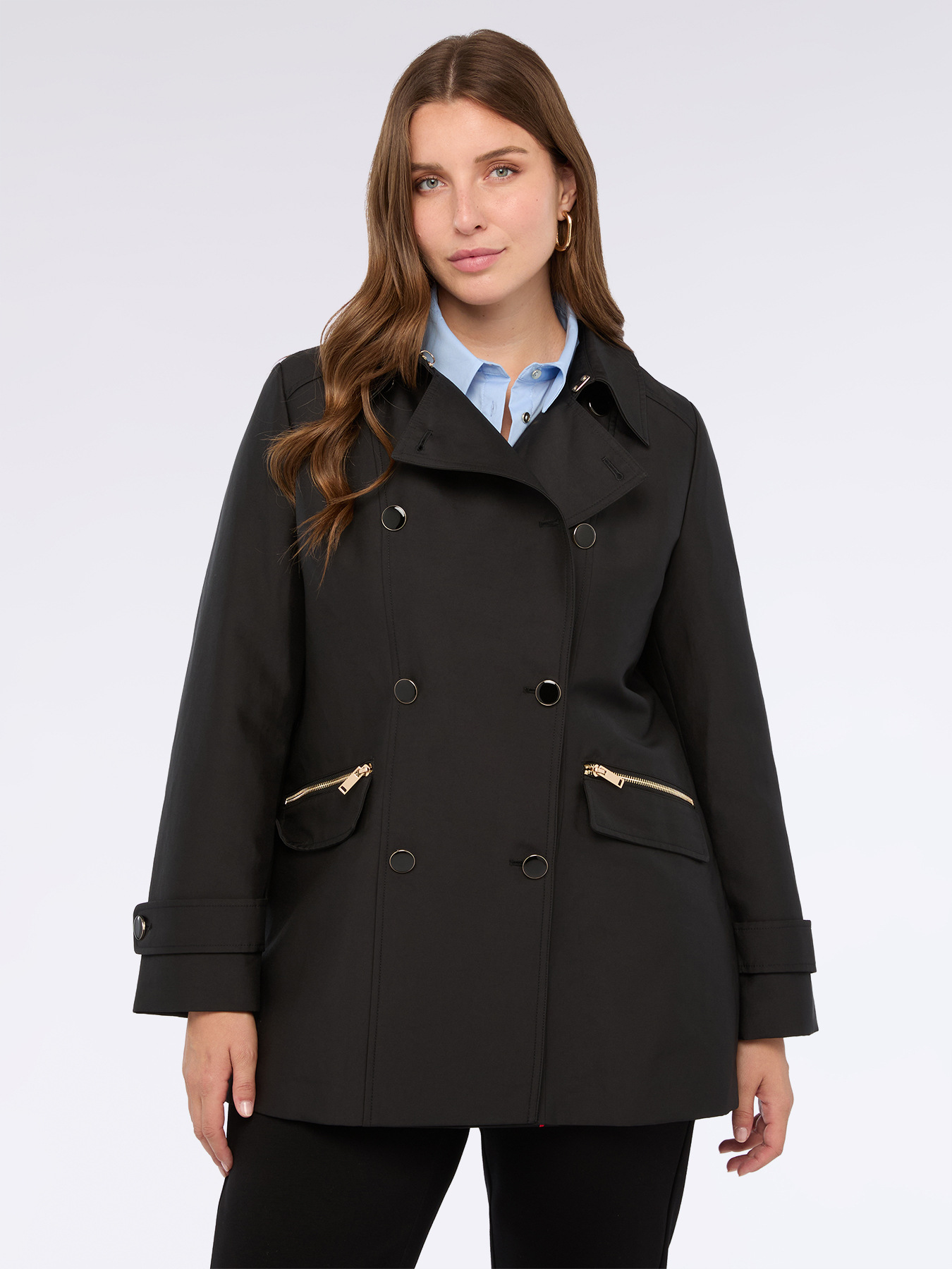 Trenchcoat mit doppelreihiger Knopfleiste image number 0