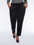 Straight-leg pinstriped trousers image number 0