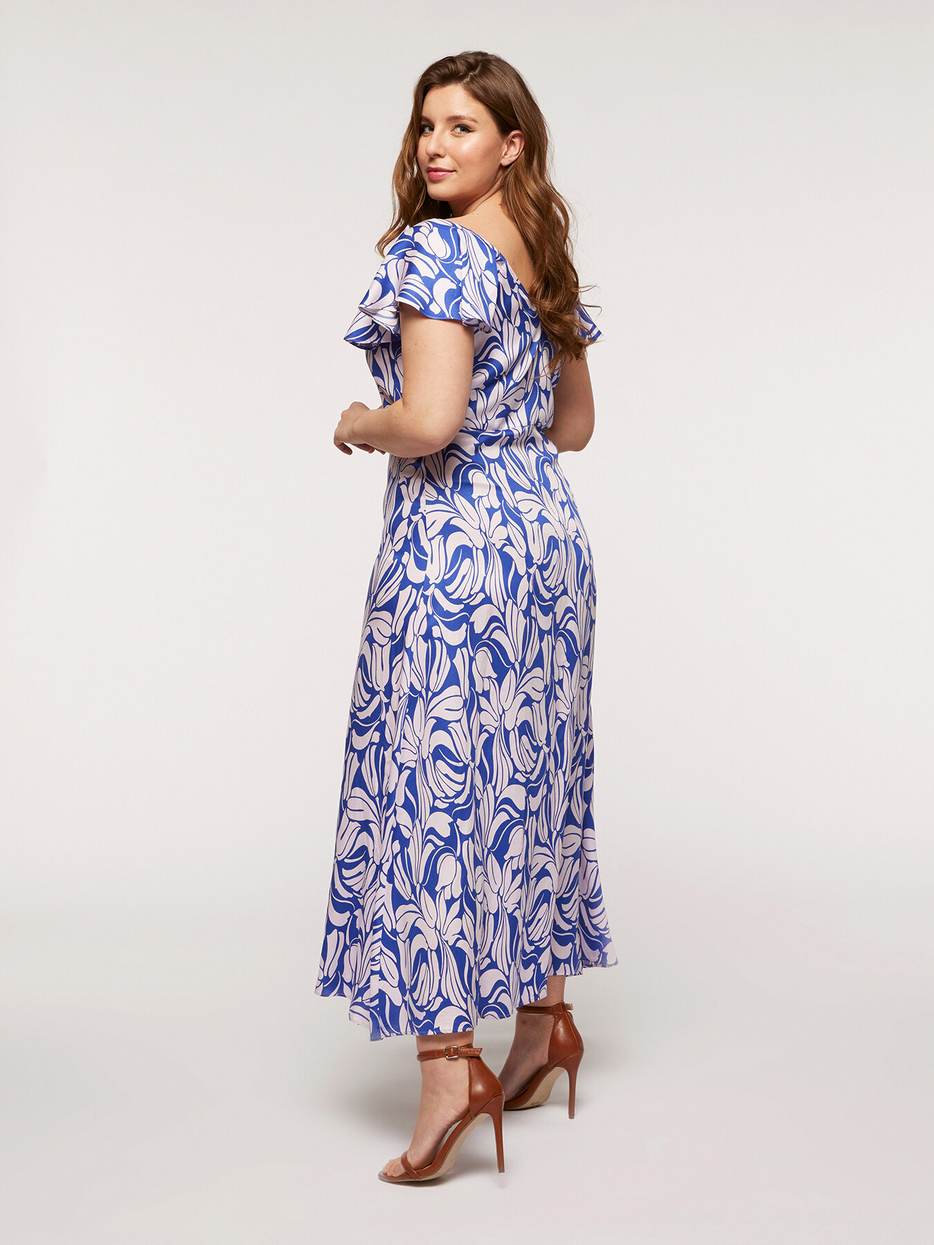 Vestido largo de viscosa image number 1