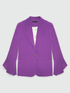 Tulip-sleeved blazer image number 5