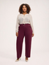Blouse with bow and ruffle image number 2