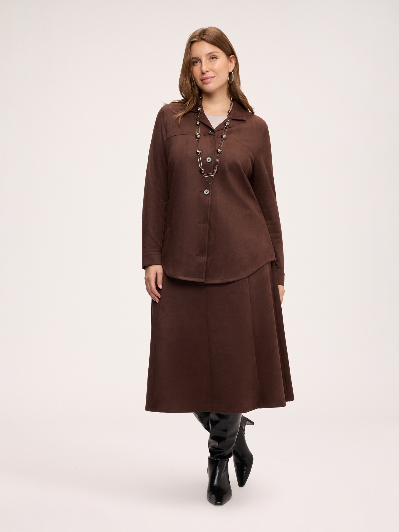 Giacca/camicia over sofr touch image number 4