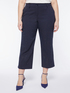 Straight cropped trousers image number 0