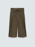 Jupe-culotte en popeline de coton image number 4