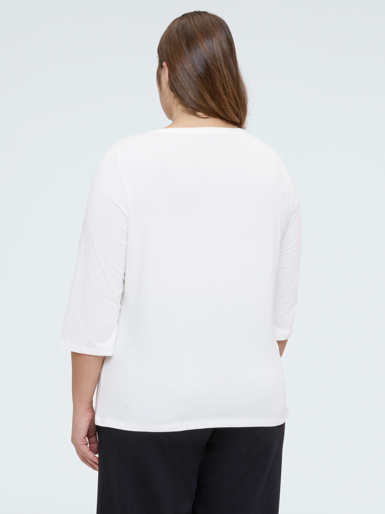 T-shirt en coton avec inscription image number 1