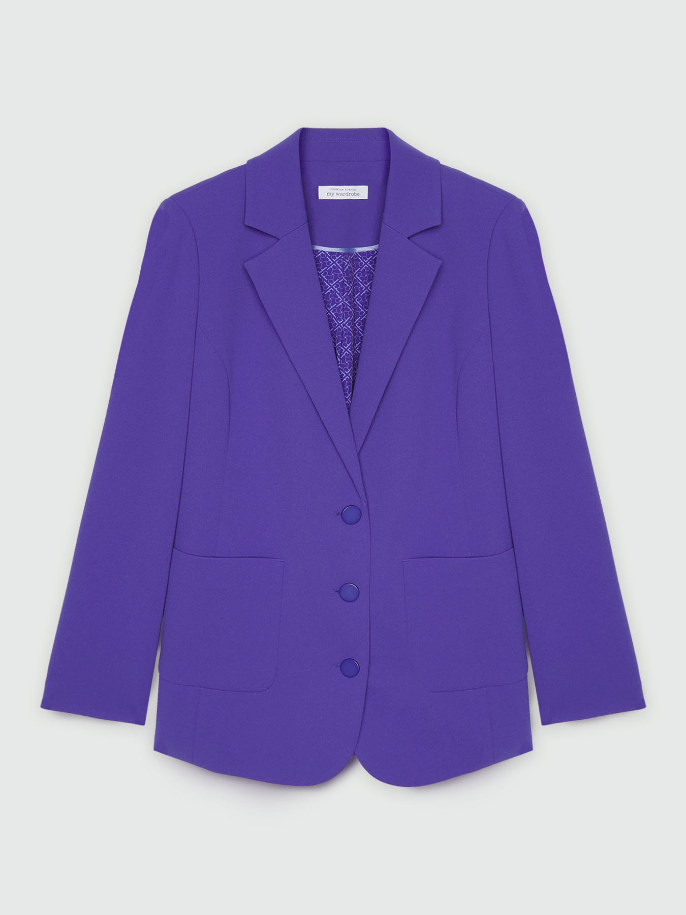 Blazer with patch pockets image number 5