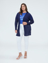 Ribbed knit shrug or cover-up with bell sleeves image number 3