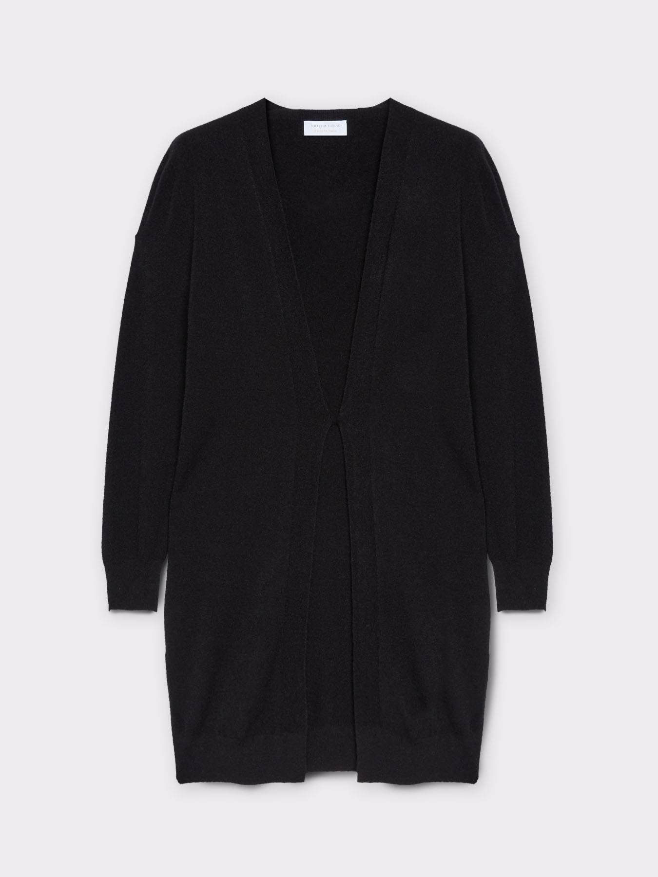 Long open front cardigan image number 3