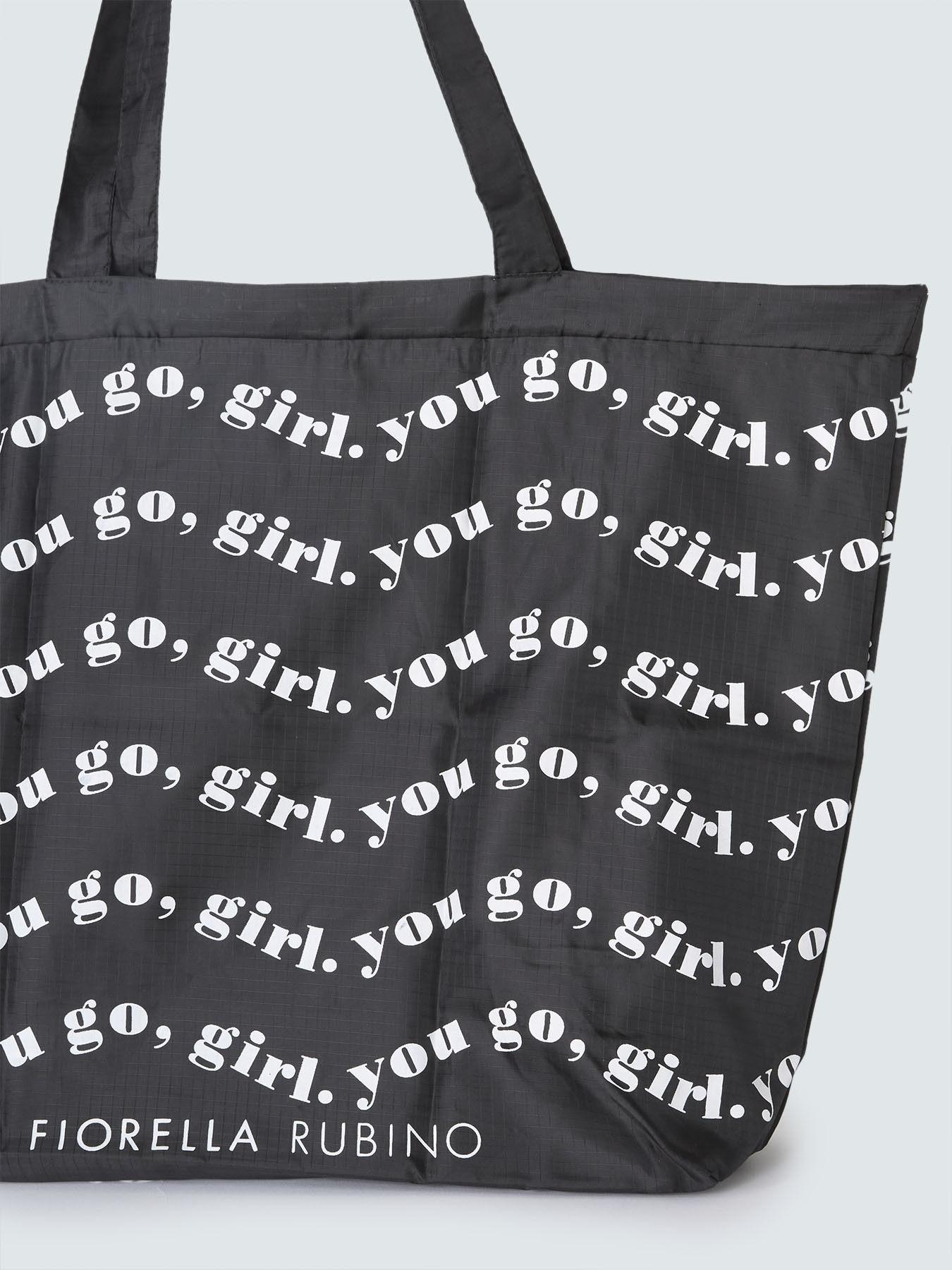 Shopper Fiorella mit motivierendem Print image number 1