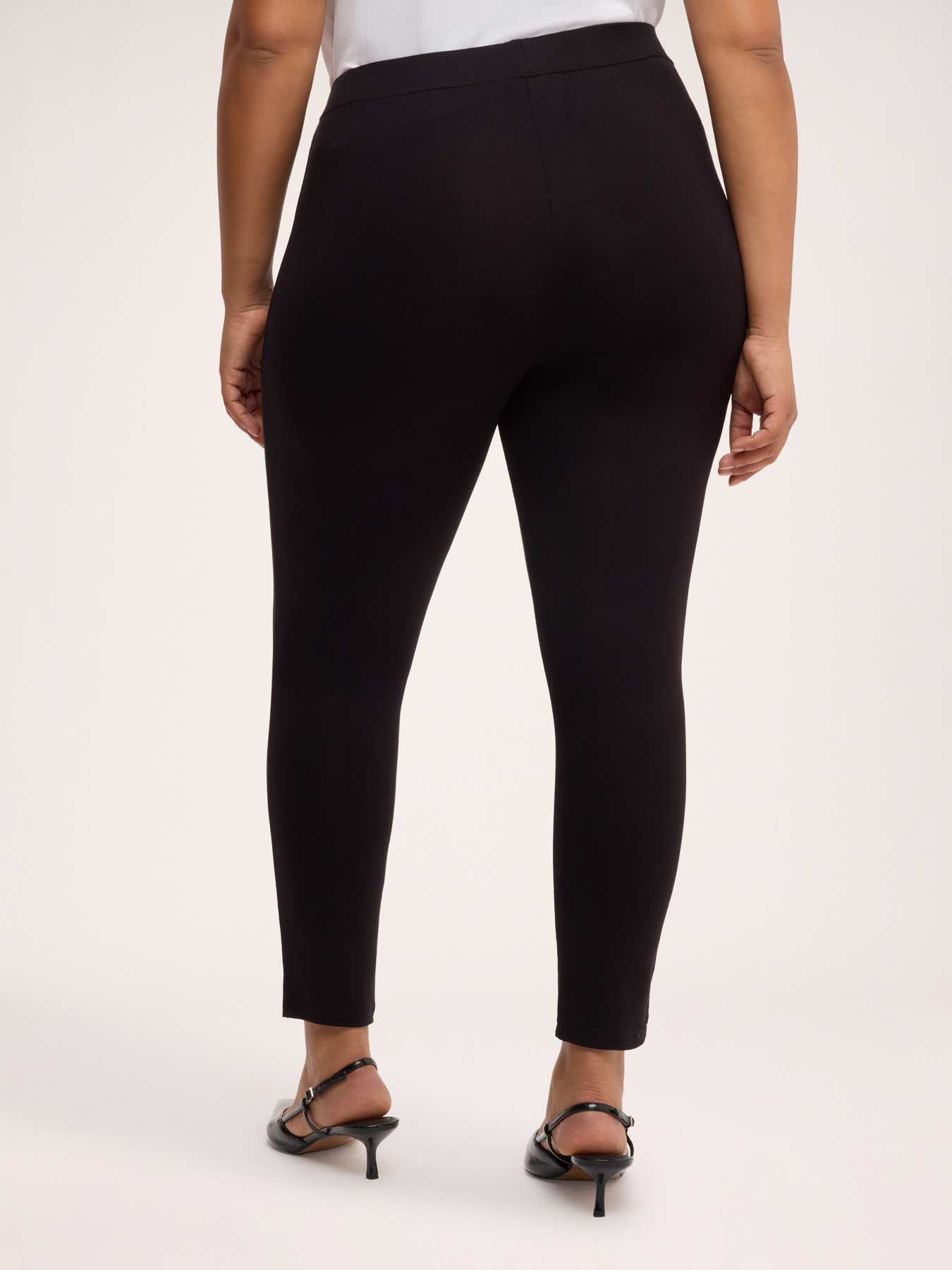 Viscose jersey leggings image number 1