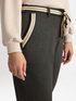 New York trousers with contrasting ribbon image number 3