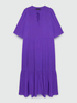 Long LENZING&trade; ECOVERO&trade; viscose dress image number 4