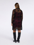 Lace dress with contrasting slip image number 2