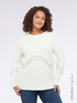 Sweater with fringe detail image number 1