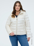 Quilted down jacket with detachable hood image number 0