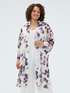 Georgette kaftan with floral print image number 0