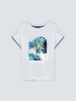 T-shirt con stampa foliage image number 4