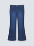 Jeans flare Turchese image number 3