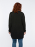 Long ECOVERO™ viscose open-front cardigan image number 1