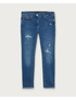 Jeans skinny con strappi image number 4