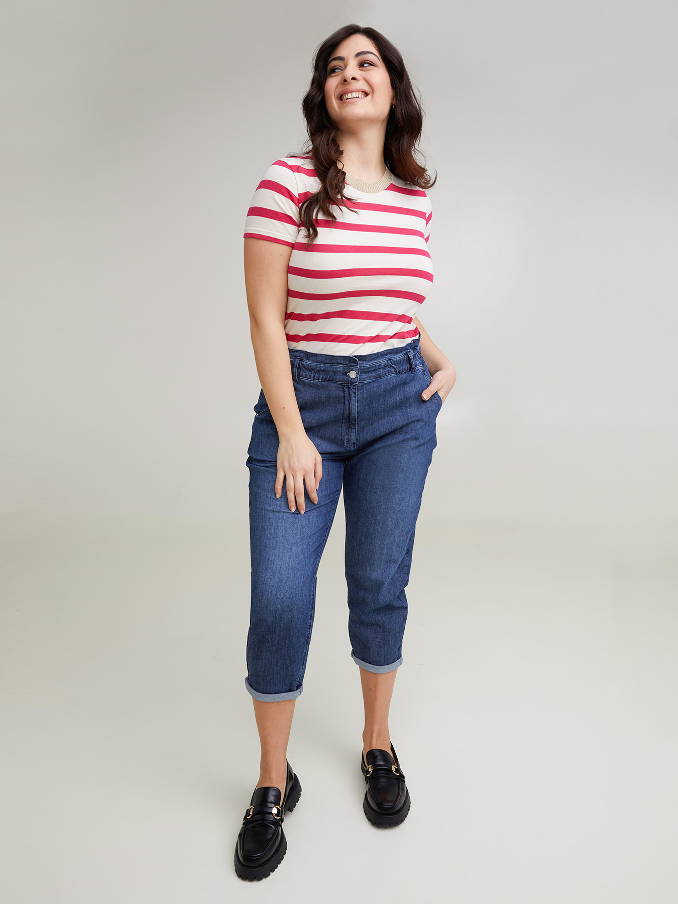 Baggy-Jeans aus Biobaumwolle #livegreen image number 2