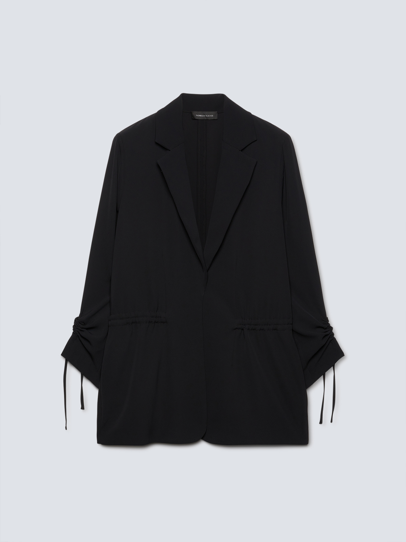 Blazer with drawstring image number 3