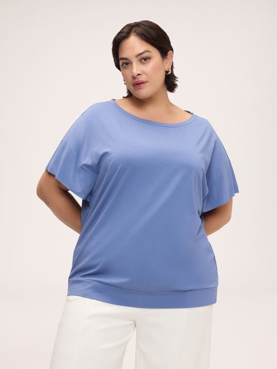 T-shirt en jersey de viscose
