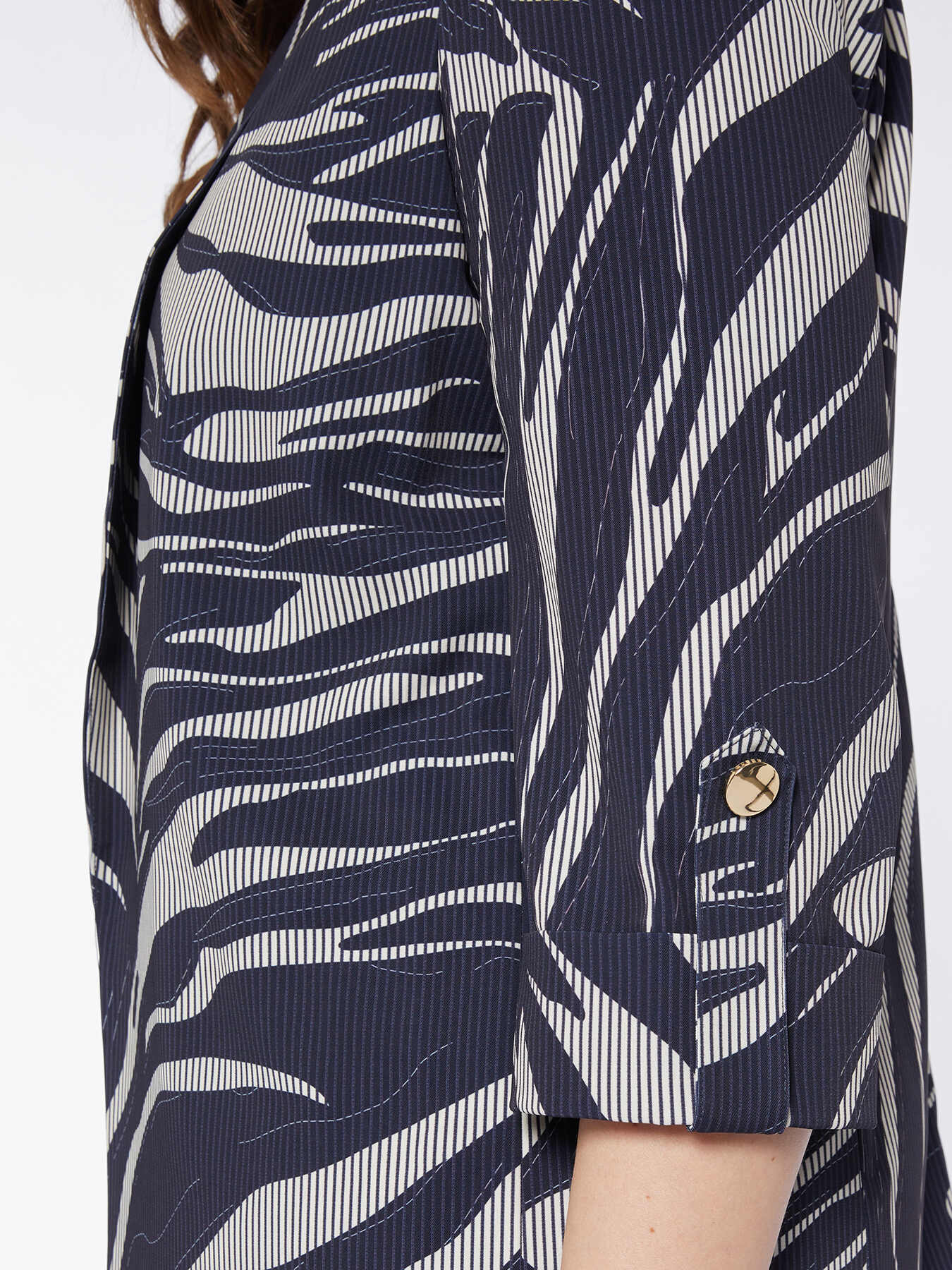 Elegant printed blazer image number 2