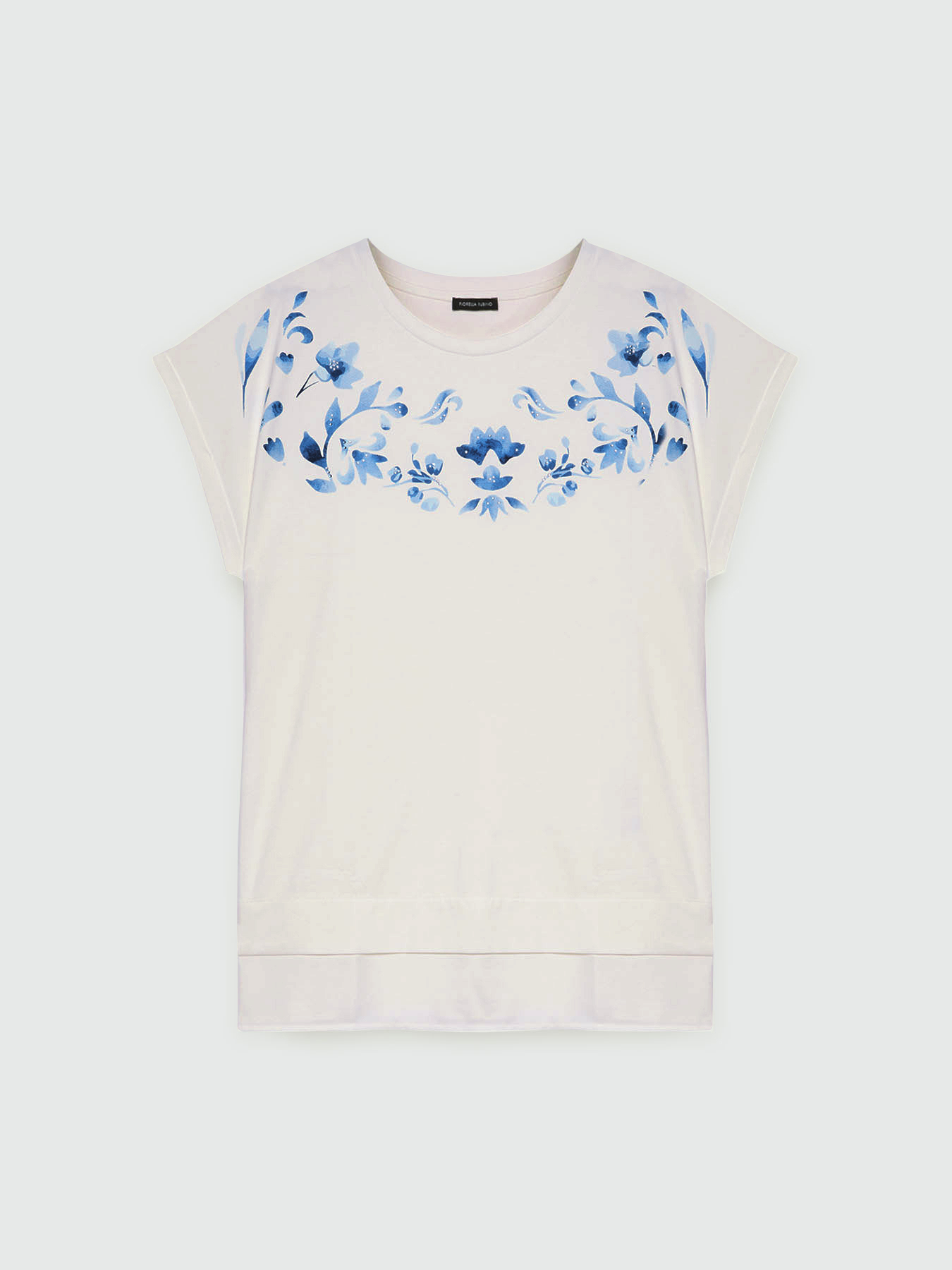 T-shirt &agrave; imprim&eacute; floral image number 4