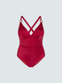 One-piece swimsuit with ring detail image number 5