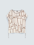 T-Shirt mit geometrischem Print image number 4