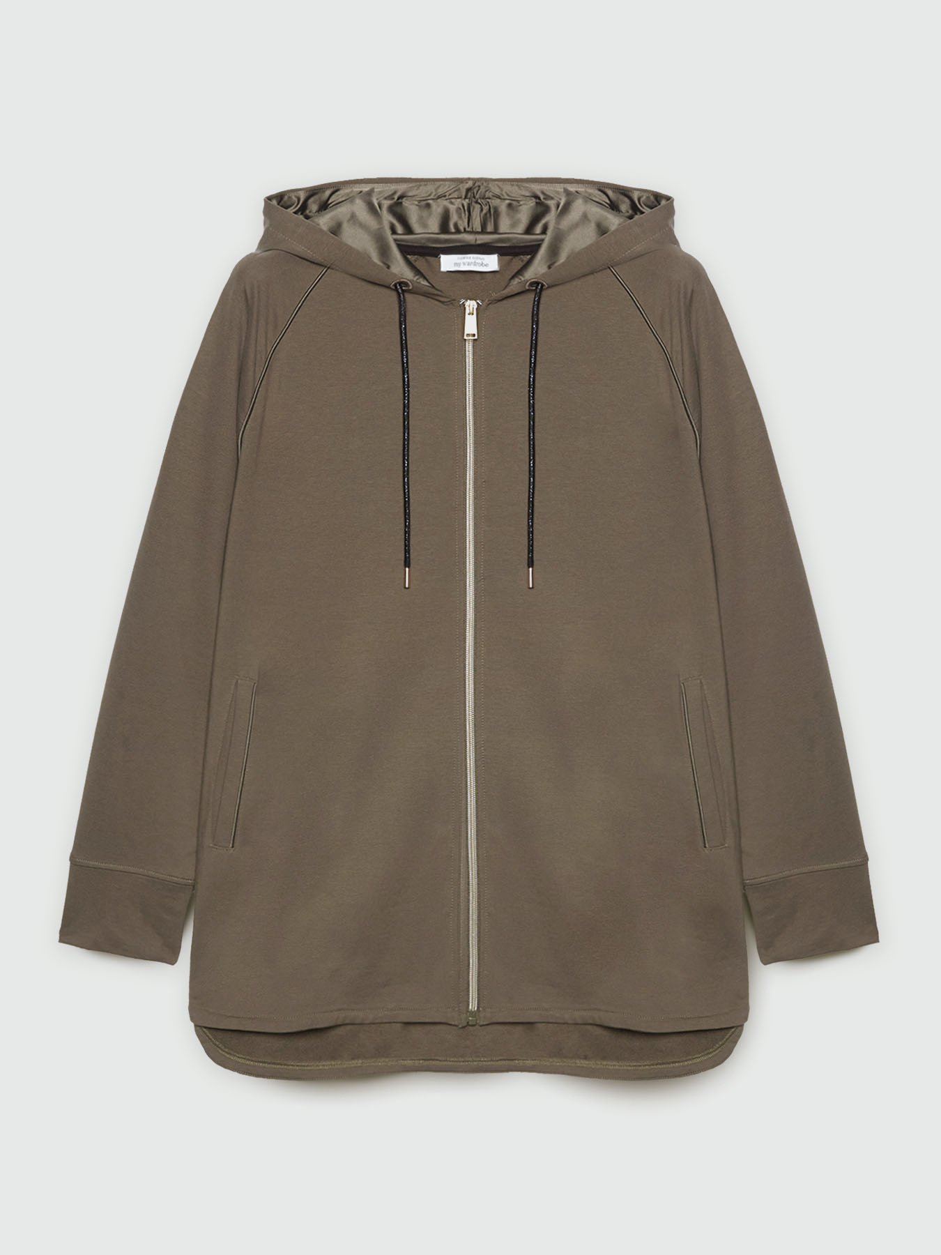 Hooded cotton sweatshirt image number 5