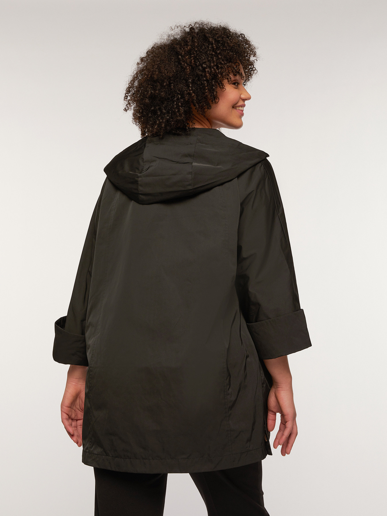 Parka lungo con cappuccio image number 1