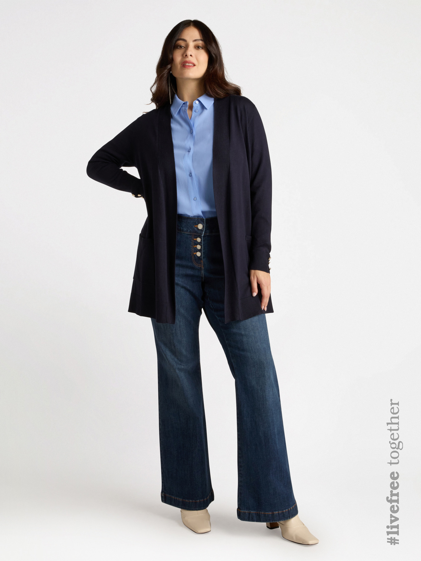 LENZING™ ECOVERO™ viscose shirt image number 1