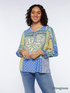 Blusa con estampado provenzal image number 0