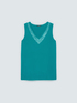 Cotton top with rhinestones image number 4