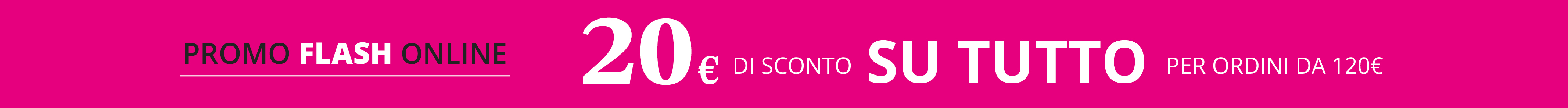 PROMO FERRAGOSTO -20€ su TUTTO da 120€ Fiorella Rubino